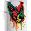 Zippo Lighter Butterfly - Brushed Chrome -Kershaw Store Zippo Lighter Butterfly Brushed Chrome BP 22751 jr large