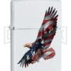 Zippo Lighter Eagle - White Matte