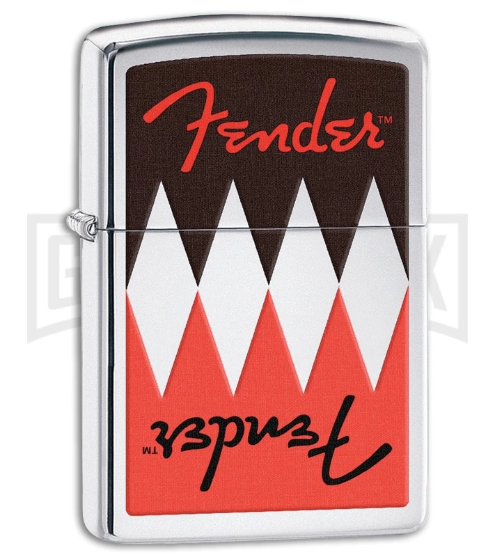 Zippo Lighter Fender - High Polish Chrome 3 Zippo Lighter Fender - High Polish Chrome