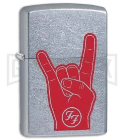 Zippo Lighter Foo Fighters - Street Chrome