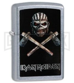 Zippo Lighter Iron Maiden Eddie - Street Chrome