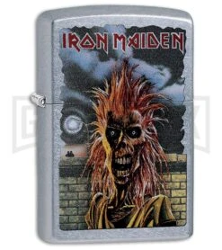 Zippo Lighter Iron Maiden - Street Chrome