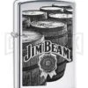 Zippo Lighter Jim Beam Barrels - High Polish Chrome -Kershaw Store Zippo Lighter Jim Bean Barrels High Polish Chrome BP 22879 jr large