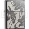 Zippo Lighter Lily - High Polished Chrome