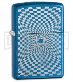 Zippo Lighter Minimalism Design - Cerulean