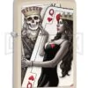 Zippo Lighter Skull King, Queen Beauty - Cream Matte -Kershaw Store Zippo Lighter Skull King Queen Beauty Cream Matte BP 22752 jr large