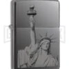 Zippo Lighter Statue Of Liberty - Ebony -Kershaw Store Zippo Lighter Statue of Liberty Ebony BP 22687 jr large