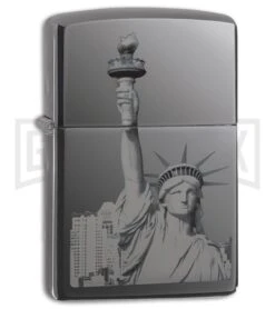 Zippo Lighter Statue Of Liberty - Ebony