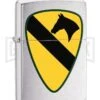 Zippo Lighter US Army 1st Cavalry - Brushed Chrome 2 Zippo Lighter US Army 1st Cavalry - Brushed Chrome -Kershaw Store Zippo Lighter US Army 1st Calvary Brushed Chrome BP 22908 jr large