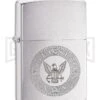 Zippo Lighter US Navy Seal - Brushed Chrome -Kershaw Store Zippo Lighter US Navy Seal Brushed Chrome BP 22884 jr large