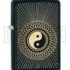 Zippo Lighter Yin Yang 2 - Black Matte -Kershaw Store Zippo Lighter Yin Yang 2 Black Matte BP 22876 jr large