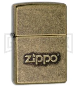 Zippo Lighter Zippo Stamp - Antique Brass