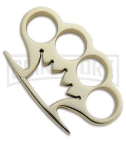 American Made Knuckles Polished Brass Crown Knuckle Weight