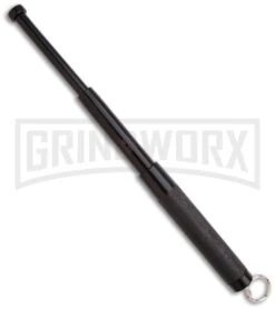 Azan Keychain Mini Expandable Black 12" Baton