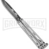 Bear OPS Bear Song IV Balisong Butterfly Knife - Damascus Plain -Kershaw Store bear ops b 400 ld 36003 cm large