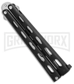 Bear & Son 114 & 114TR Black Butterfly Knife 2-Pack -Kershaw Store bear son 2 pack butterfly special black 114 114TR BHQ 50066 er trainer side large