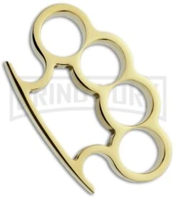 American Made Knuckles Polished Brass Classic Knuckle Weight