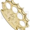 Dalton Global Irish Devil Belt Buckle Knuckle Weight - Gold