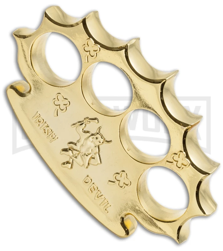 Dalton Global Irish Devil Belt Buckle Knuckle Weight - Gold 3 Dalton Global Irish Devil Belt Buckle Knuckle Weight - Gold