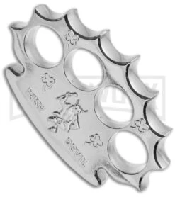 Dalton Global Irish Devil Belt Buckle Knuckle Weight - Silver