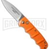 Boker Kalashnikov Orange Automatic Knife - Satin Plain -Kershaw Store boker kalashnikov 01kals11n cm large