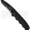 Boker Black Kalashnikov Automatic Knife - Black Serr Tanto -Kershaw Store boker kalashnikov 01kals74bts large