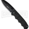 Boker Kalashnikov Black Automatic Knife - D2 Dagger Black Plain 2 Boker Kalashnikov Black Automatic Knife - D2 Dagger Black Plain -Kershaw Store boker kalashnikov 01kals75 black large