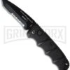Boker Mini Kalashnikov Black Automatic Knife - Tanto Black Serr