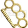 Gold Bullet Paper Weight Belt Buckle 4 Finger Knuckles 2 Gold Bullet Paper Weight Belt Buckle 4 Finger Knuckles -Kershaw Store bp knuckles bullet 36 gd large