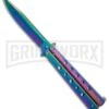 Cougar Spectrum Butterfly Knife W/ ABS Sheath - Spectrum Plain