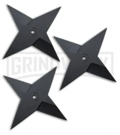 Cold Steel Heavy Sure Strike Throwing Star / Shuriken - Set Of 3