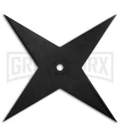 Cold Steel Black Battle Star Shuriken - Black Plain
