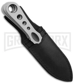 Hallmark Bad Blood Triple Throwing Knife Set (4.5" Plain) BB0115 -Kershaw Store hallmark bb0115 bad blood triple throwing satin sheath large
