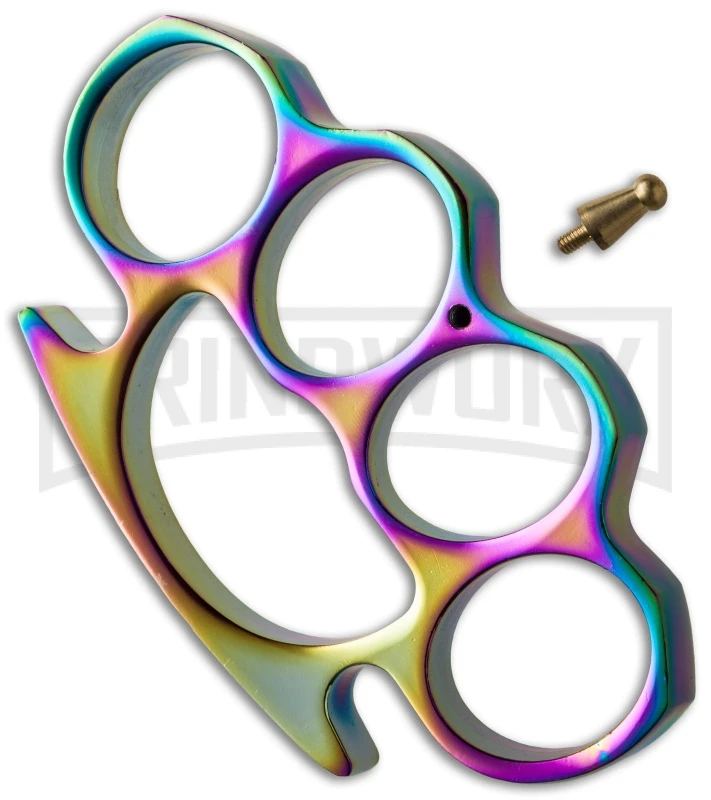 Hercules Paper Weight Knuckles (Rainbow) 5 Hercules Paper Weight Knuckles (Rainbow) - Image 3