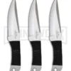 United Cutlery 6.25" Gil Hibben Knives Cord Grip Triple Knife Thrower - Set 3 -Kershaw Store hibben knives cord grip triple thrower set gh0949 large