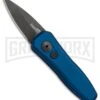 Kershaw Launch 4 Blue Automatic Knife CA Legal - Black Plain