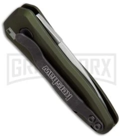 Kershaw Launch 4 OD Green Automatic Knife CA Legal - Stonewash Plain -Kershaw Store kershaw launch 4 od green sw 7500olsw BHQ 36946 dl side large