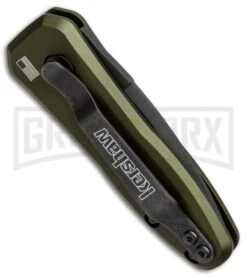 Kershaw Launch 4 OD Green Automatic Knife CA Legal - Black Plain -Kershaw Store kershaw launch 4 od green x k7500olblk BHQ 37390 er side large