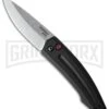 Kershaw Launch 2 Black Aluminum Automatic Knife - Stonewash Plain -Kershaw Store kershaw launch auto 2 cm large