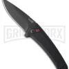 Kershaw Launch 3 Black Aluminum Automatic Knife - Black Plain -Kershaw Store kershaw launch auto 3 7300blk cm large