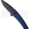 Kershaw Launch 3 Blue Automatic Knife - Black Plain -Kershaw Store kershaw launch auto 3 black dlc blue cm large