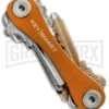 KeySmart Orange Aluminum Compact Key Holder Keychain -Kershaw Store key smart keychain orange cm large