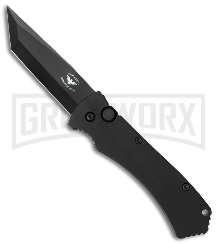 Paragon ERT Black Automatic Knife - Tanto DLC 3 Paragon ERT Black Automatic Knife - Tanto DLC