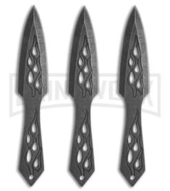 Renegade Tactical Rainbow Triple Set Throwing Knives - Set Of 3