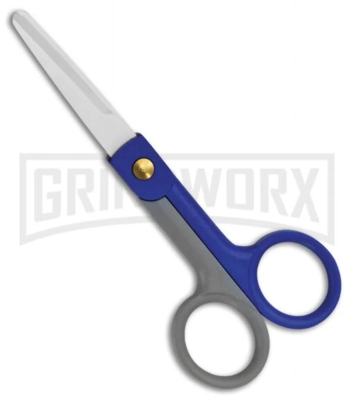 Rite Edge Blue/Gray 5.75" Ceramic Scissor -Kershaw Store rite edge blue gray ceramic scissor BP 29528 jr large