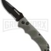 Schrade Extreme Survival OD Green Automatic Knife - Black Serr