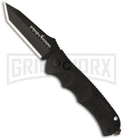 Schrade Extreme Survival SC60BT Automatic Knife - Tanto Black Plain
