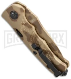 Schrade Mini Extreme Survival SC60MDT Desert Camo Automatic - Tanto Plain -Kershaw Store schrade sc60mds side cm large 2