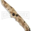 Schrade Mini Extreme Survival SC60MDTS Desert Camo Automatic - Tanto Serr -Kershaw Store schrade sc60mdts cm large
