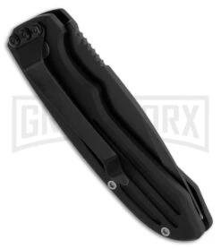 Smith & Wesson Extreme Ops Mini SW40BTS Black Automatic Knife - Tanto Black Serr -Kershaw Store smith wesson folder black sw40bs side large